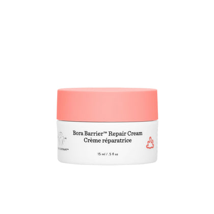 Drunk Elephant front jar showing product packaging and travel-ready size benefit