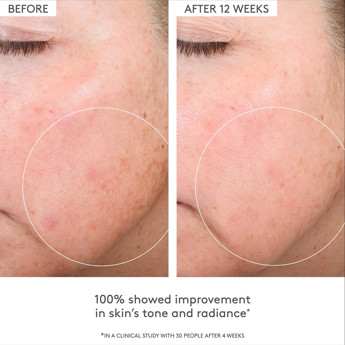 Drunk Elephant serum texture on skin showing lightweight absorbent finish