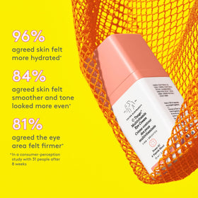 Drunk Elephant open jar showing cream texture and easy absorption benefit