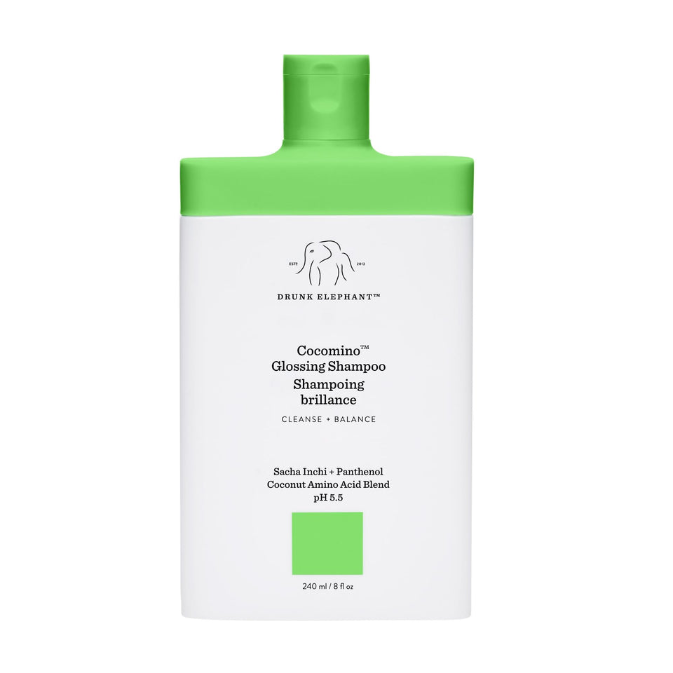 Drunk Elephant front packaging showing clean bottle and product name benefits