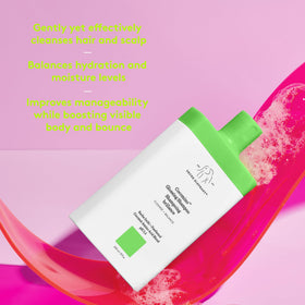 Drunk Elephant creamy lather texture demonstrating gentle foaming and cleansing