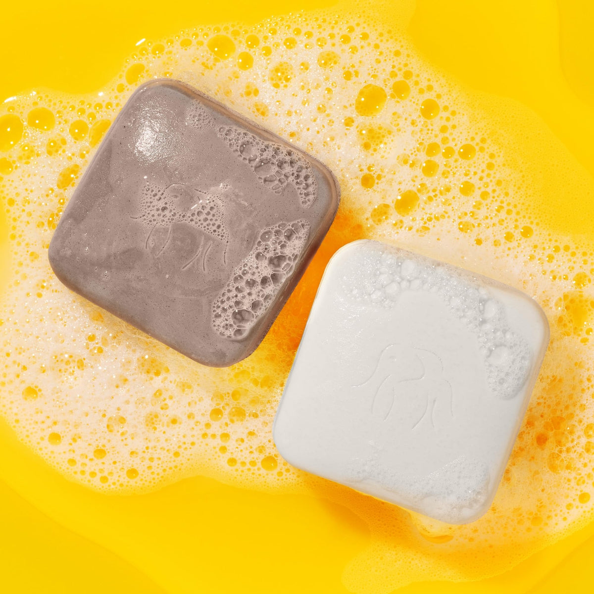 Drunk Elephant Juju bar close-up texture highlighting gentle exfoliating surface