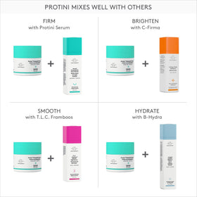 Drunk Elephant Protini on bathroom counter styled for daily skincare routine