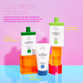 Drunk Elephant size comparison with hand to show 210 ml scale for purchase confidence
