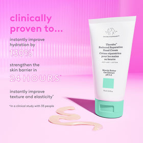 Drunk Elephant open tube dispensing cream showing easy application benefit