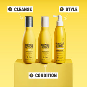 Drybar applying conditioner to hair demonstrating detangling and reduced breakage benefit