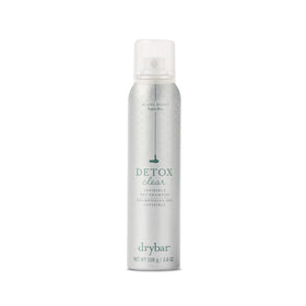 Drybar Detox Clear front packaging shows clean label and size for quick identification