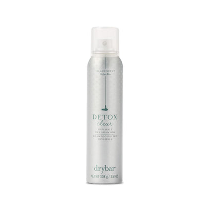 Drybar Detox Clear front packaging shows clean label and size for quick identification