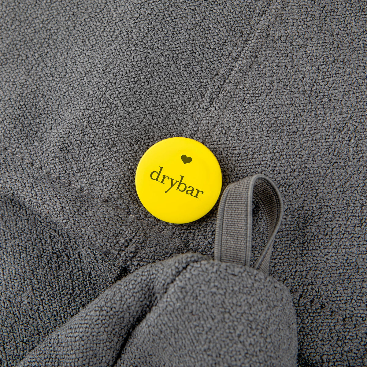 Drybar Dry Martini hanging on hook to air dry and stay fresh