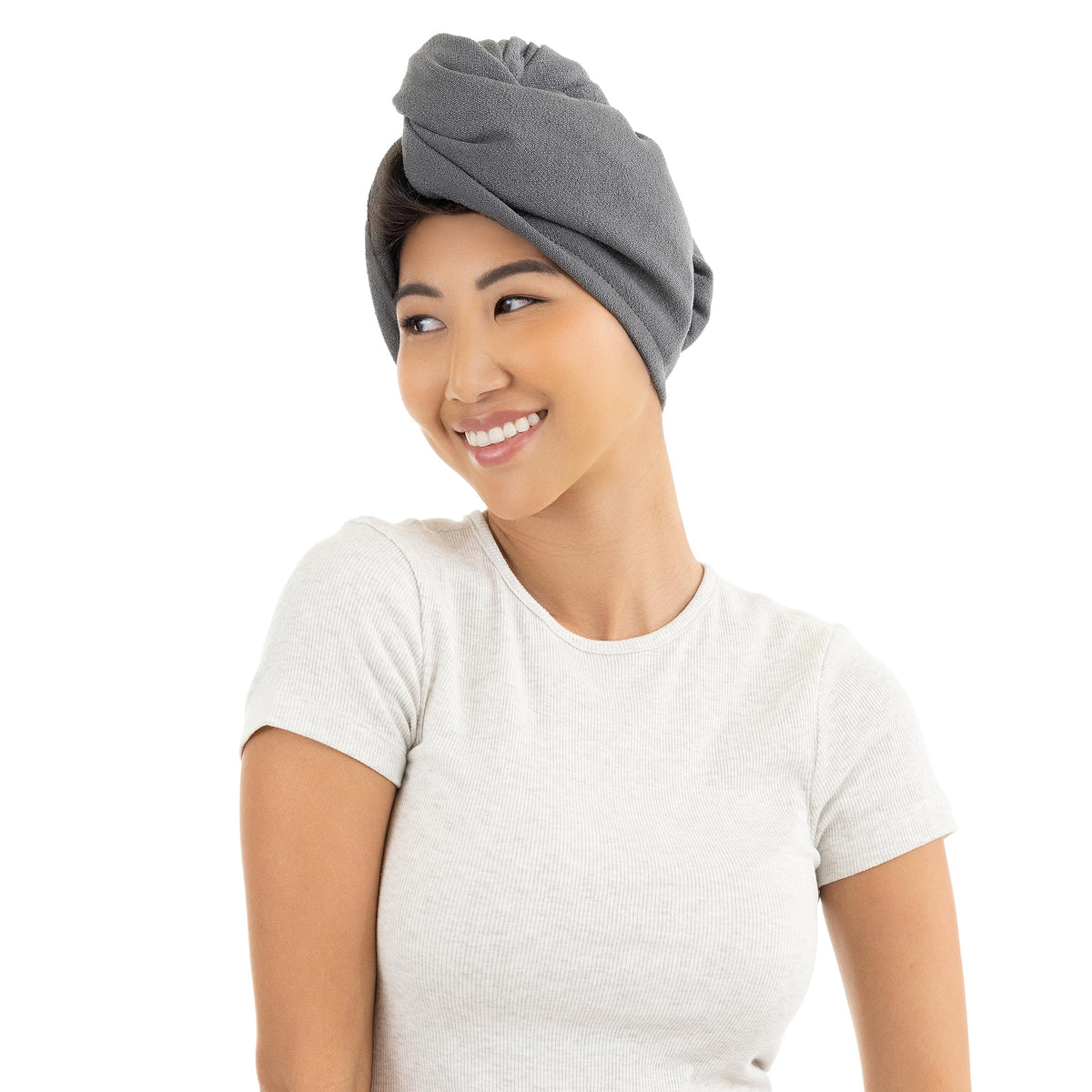 Drybar Dry Martini microfiber texture close-up for gentle, anti-frizz drying