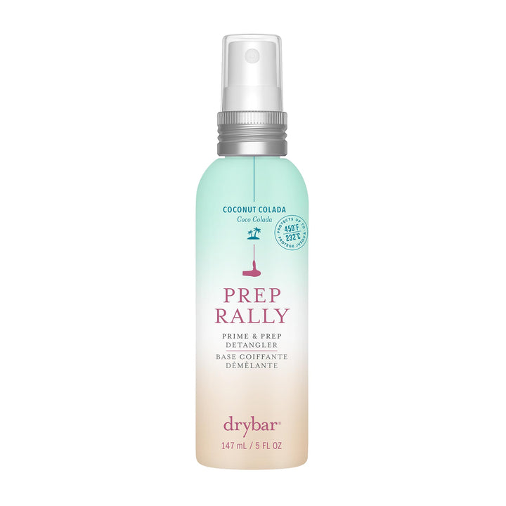 Drybar front packaging showing full-size bottle and branding benefit ready-to-use