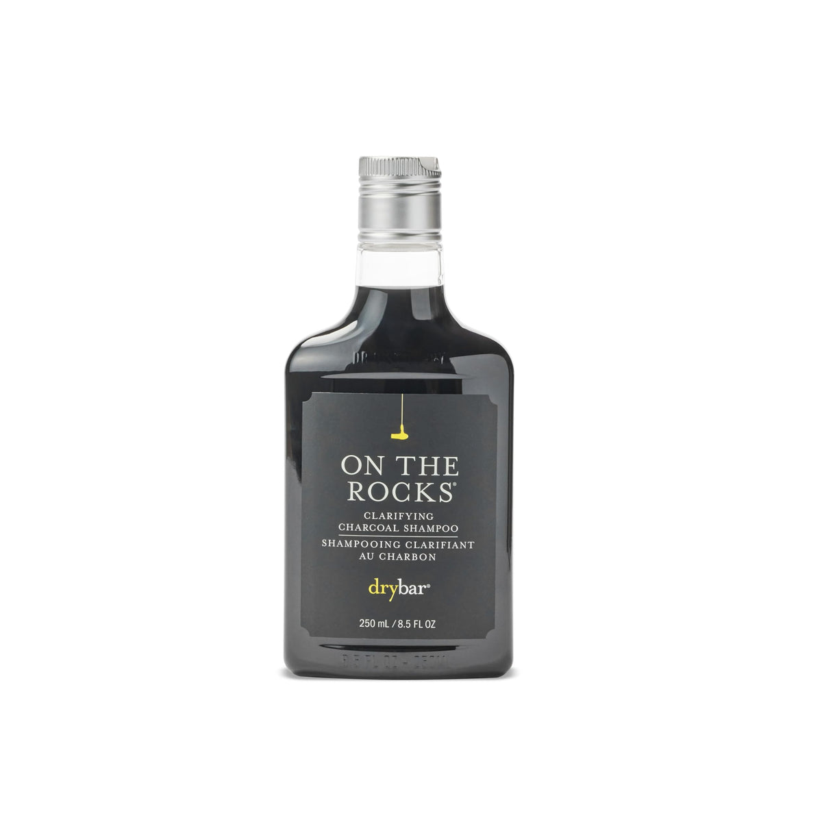 Drybar front packaging showing bottle and branding, clean shelf benefit