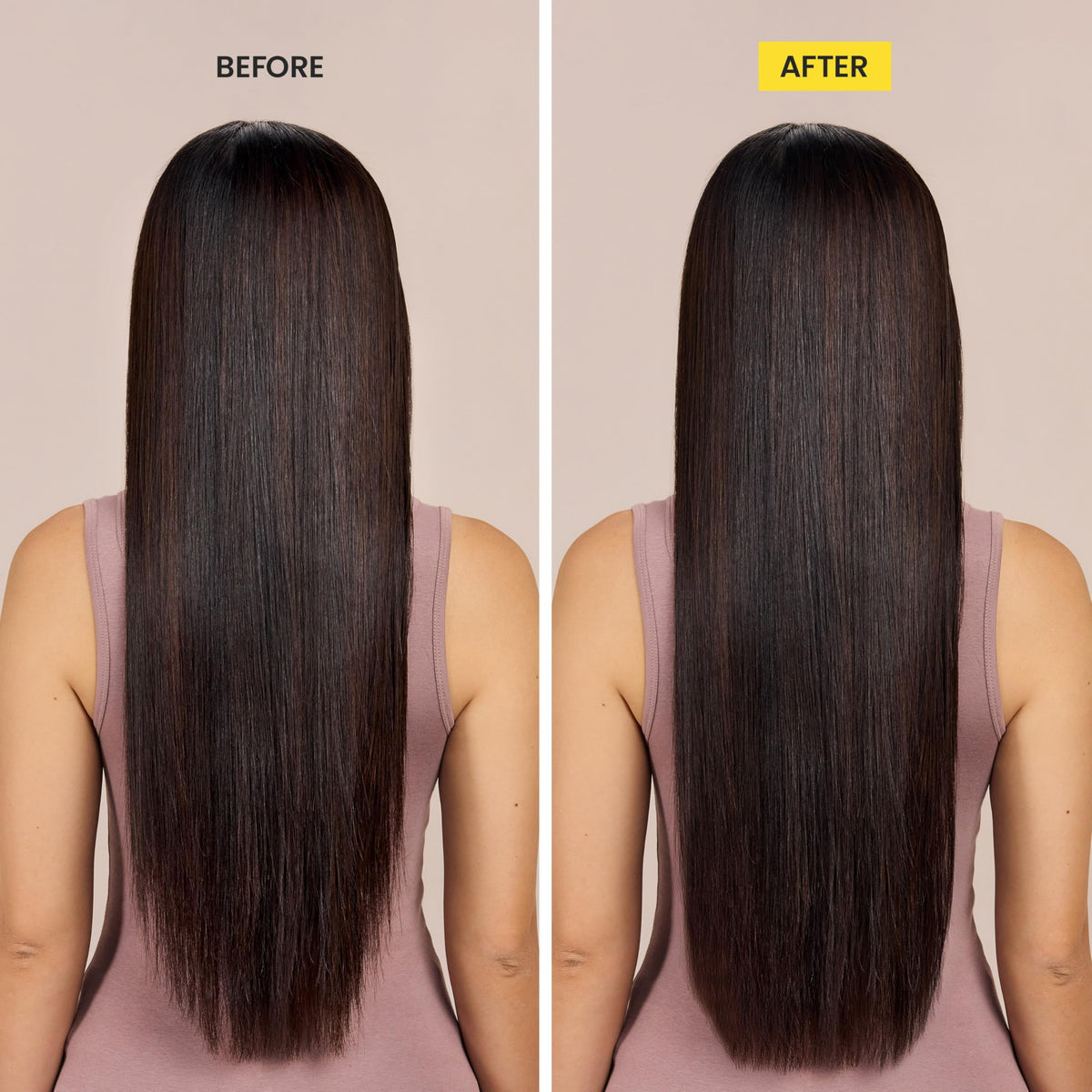 Drybar Liquid Glass serum texture closeup highlighting lightweight sheen benefit