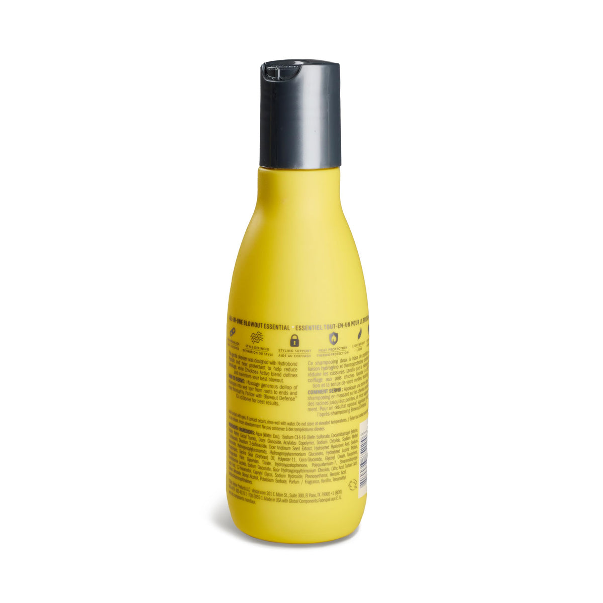 Drybar Hydrobond Peptide ingredient macro shot, emphasizes strengthening benefit