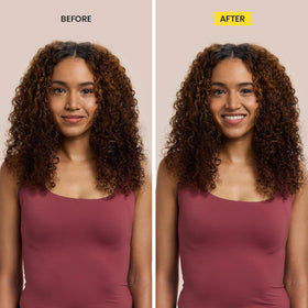 Drybar lather texture on hair for thorough cleansing and soft feel benefit