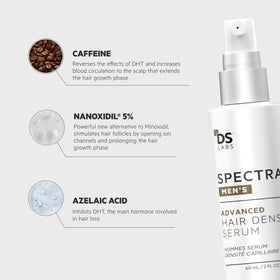 DS Laboratories ingredients label close-up emphasizing science-driven formulation benefit