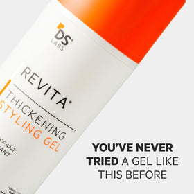 DS Laboratories gel on hand demonstrating easy spread and lightweight feel