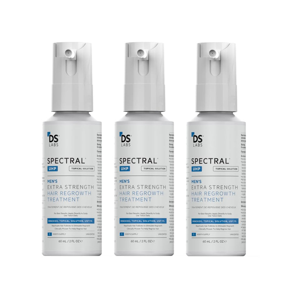 DS Laboratories bottle front packaging showing product name and strength for easy recognition