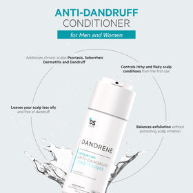 DS Laboratories back label close-up listing ingredients and usage benefits clearly