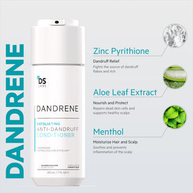 DS Laboratories applied to scalp illustrating targeted soothe and gentle coverage