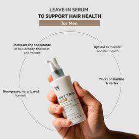 DS Laboratories 60mL bottle next to a ruler showing size for travel convenience benefit