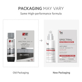 DS Laboratories serum dropper and clear texture highlighting lightweight absorption benefit