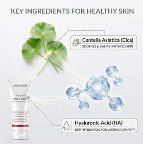 DTMIEAXN cream texture closeup highlighting lightweight hydration