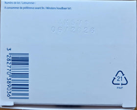 Ducray bottle beside scattered capsules showing 90 capsule supply benefit