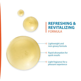 Ducray Creastim 60ml size comparison next to a hand to show portable travel-friendly volume