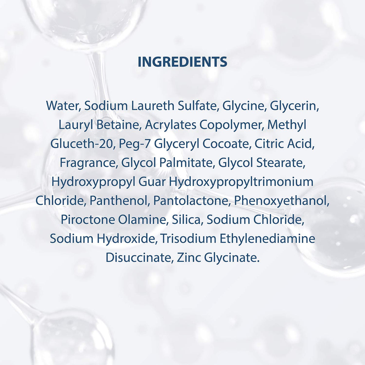 Ducray Elution back label close-up showing ingredient clarity and trust