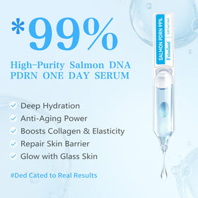 Dujoju serum texture droplet demonstrating lightweight hydration and glow