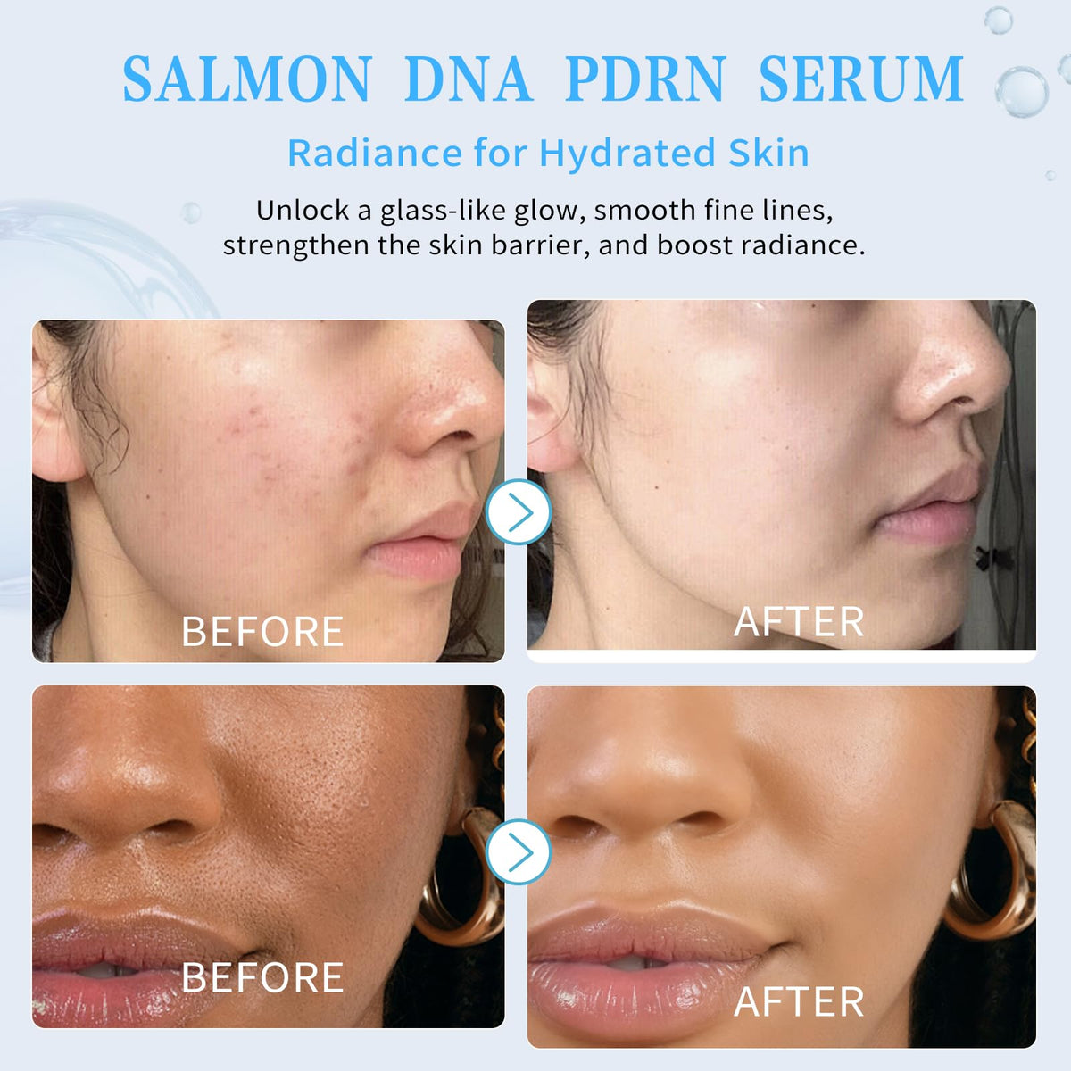 Dujoju single ampoule close-up highlighting secure seal and easy application