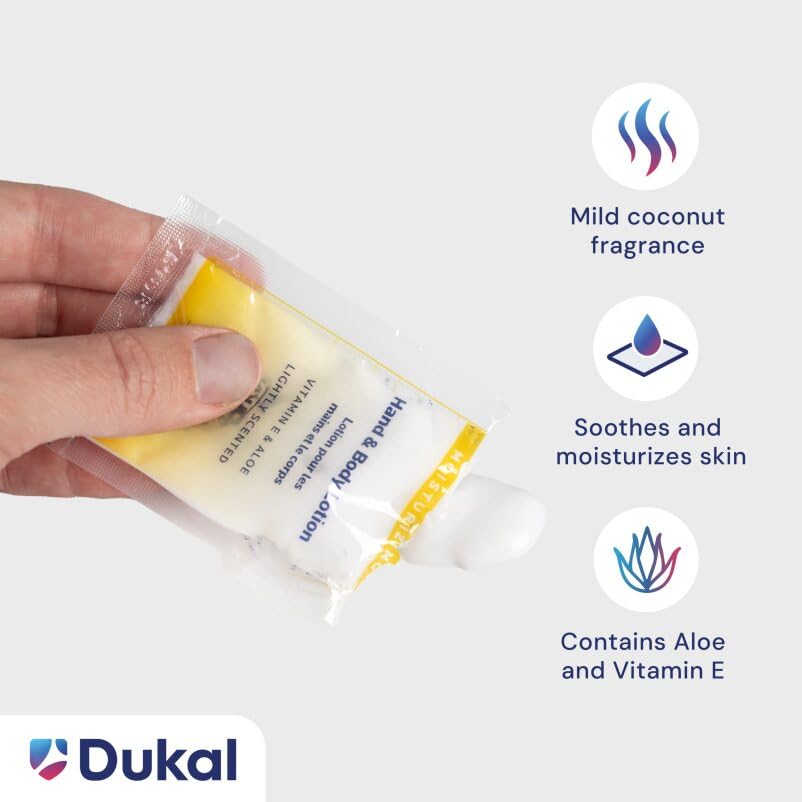 Dukal lotion rubbed into hand showing smooth finish and quick absorption