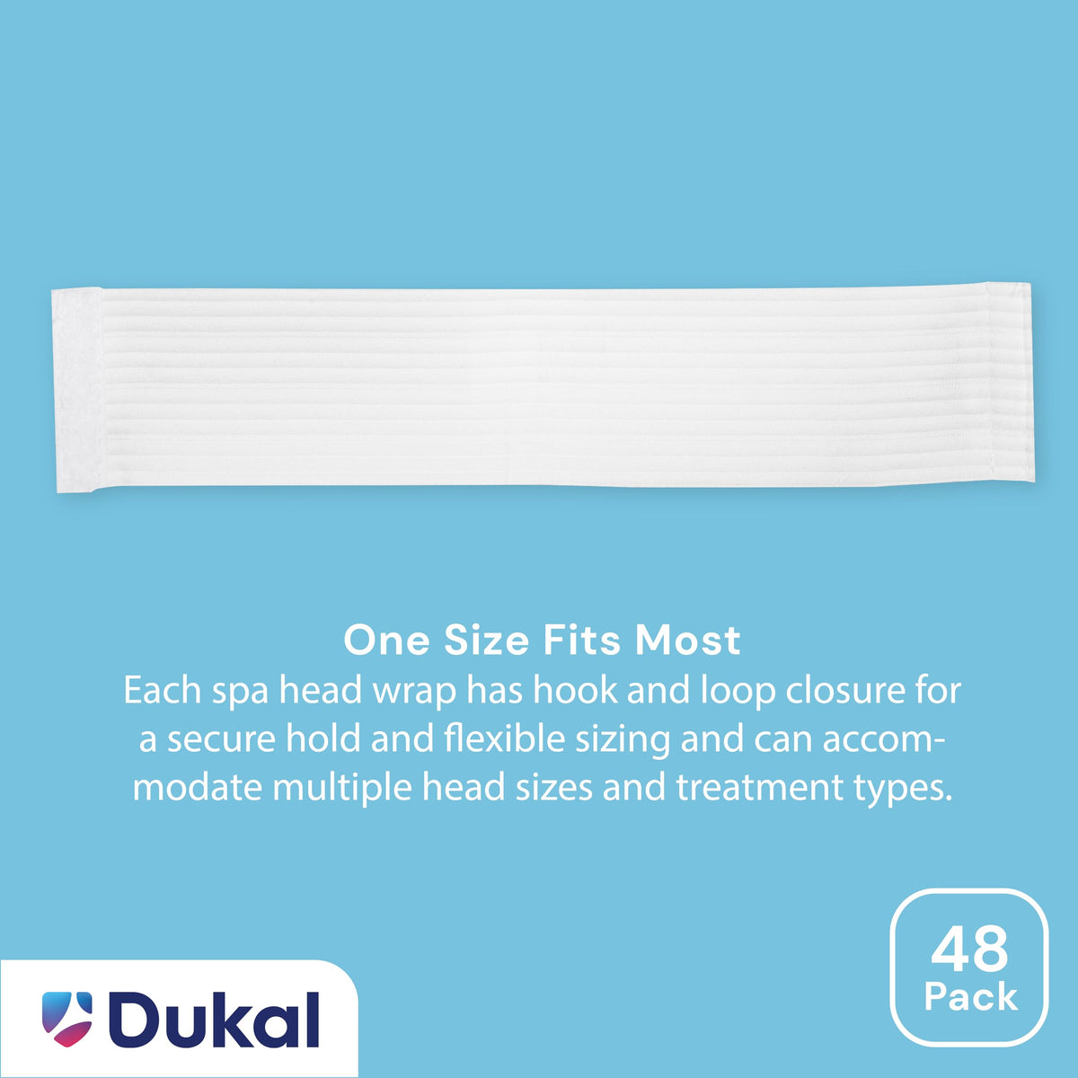 Dukal hook-and-loop closure close-up demonstrating secure adjustable hold