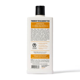 Duke Cannon Sawtooth label close-up highlighting woody scent and rugged design