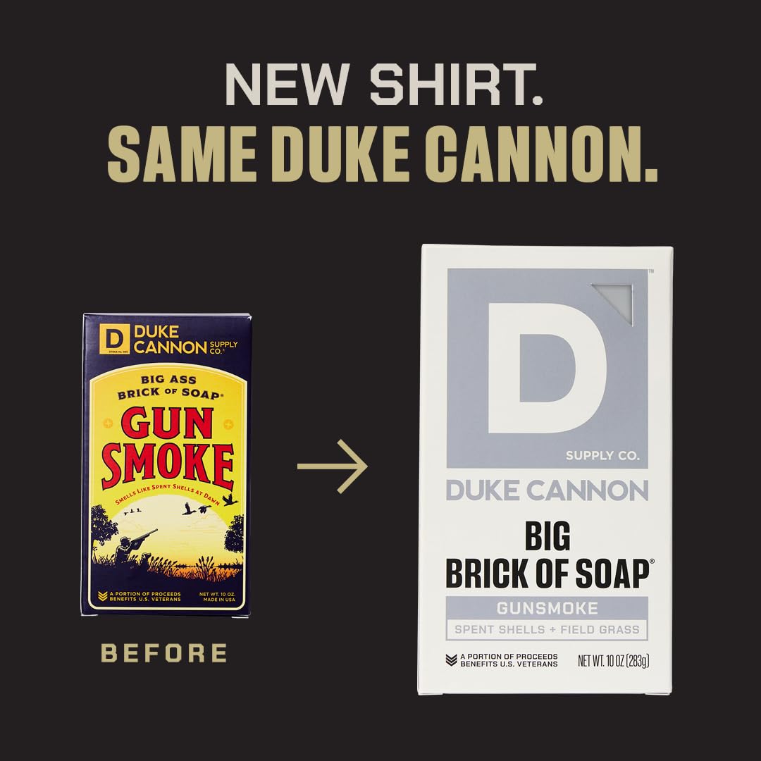 Duke Cannon Fresh Cut Pine bar close-up highlighting texture and long-lasting use