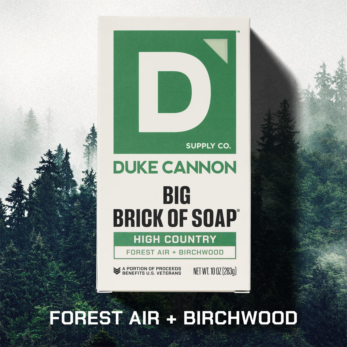 Duke Cannon High Country close-up foam texture creating stable lather