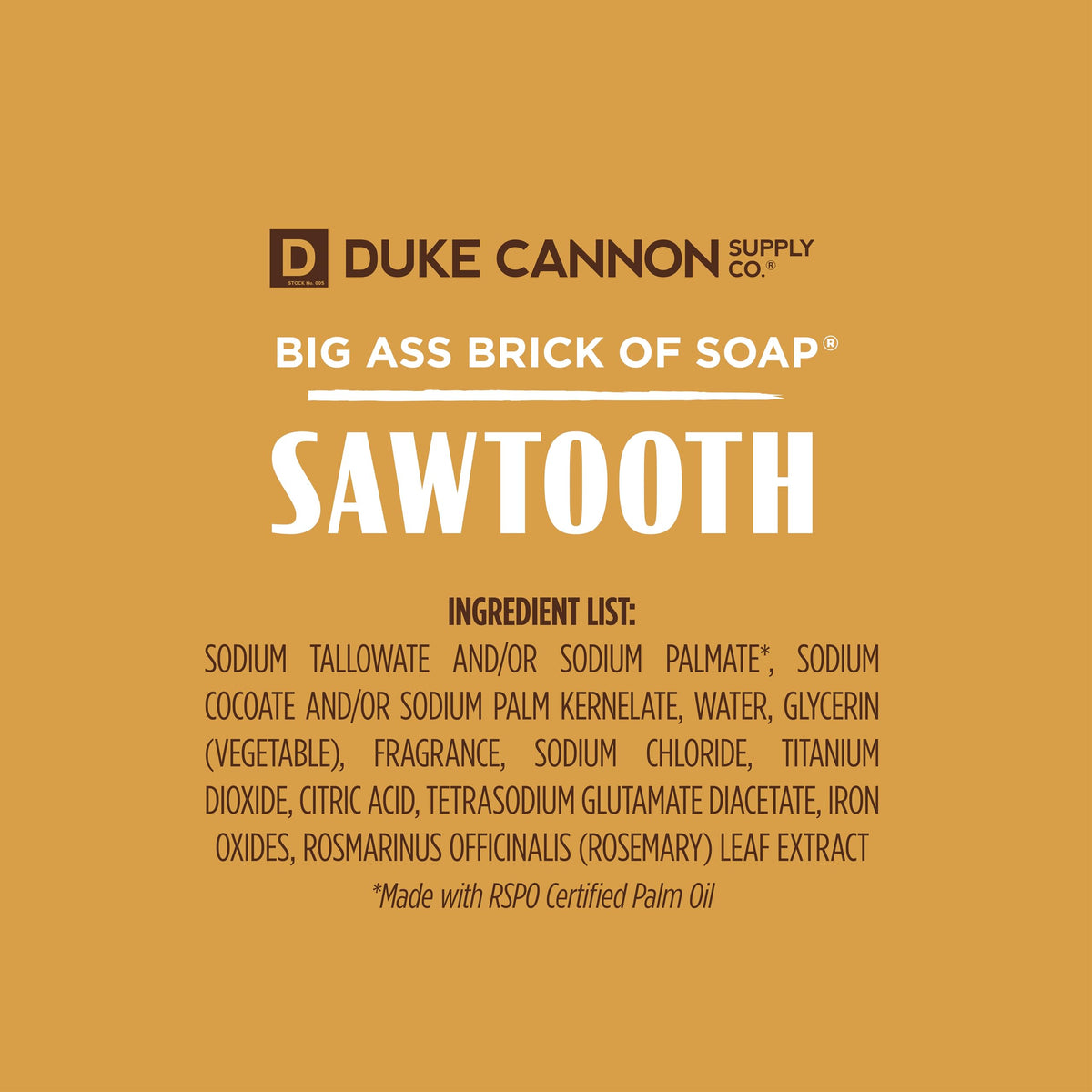 Duke Cannon lather in hand demonstrating rich creamy foam