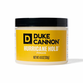Duke Cannon tin next to ruler for accurate size and portioning