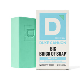 Duke Cannon gift-ready box presentation suitable for occasions