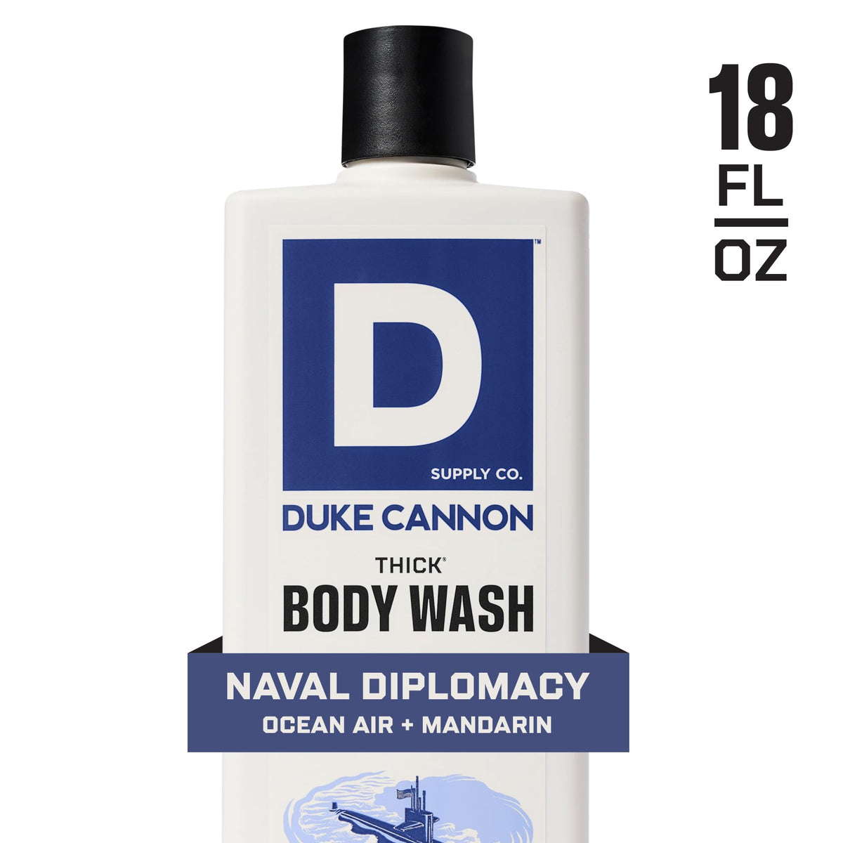 Duke Cannon pouring from bottle illustrating controlled dispensing and concentration
