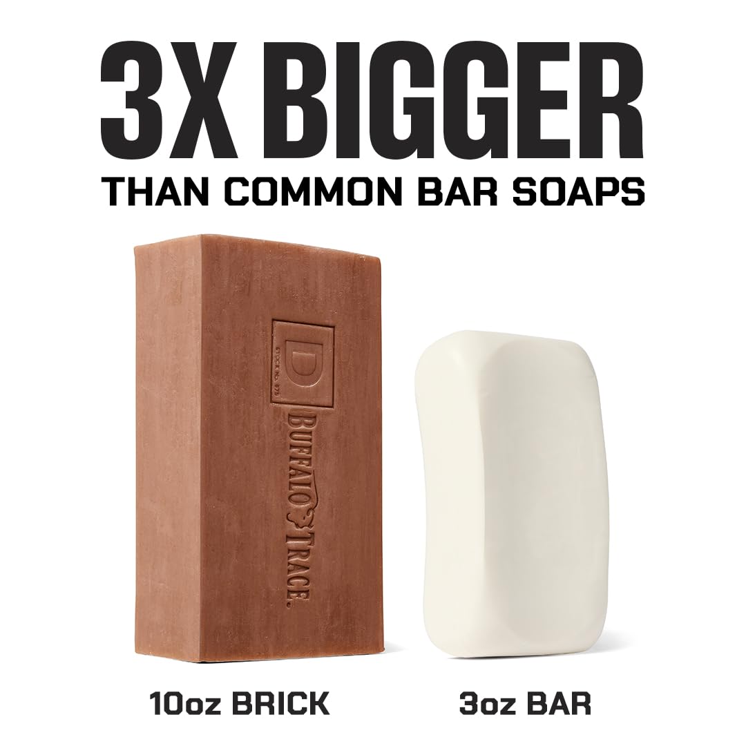 Duke Cannon soap on draining dish illustrating proper storage benefit