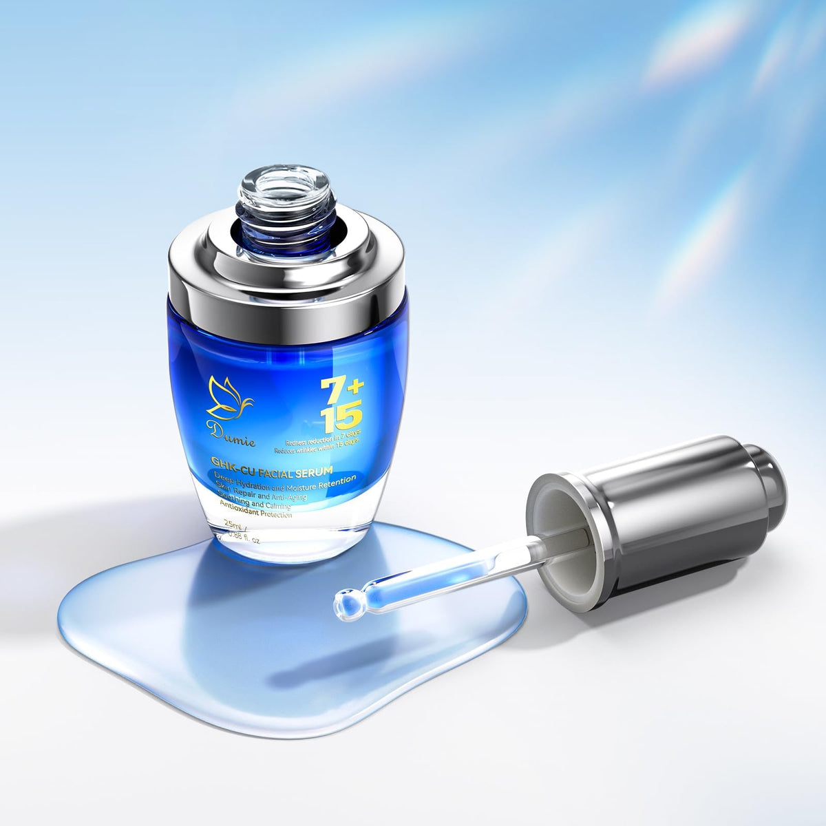 dumie plant extracts still life conveying natural ingredients and soothing benefits