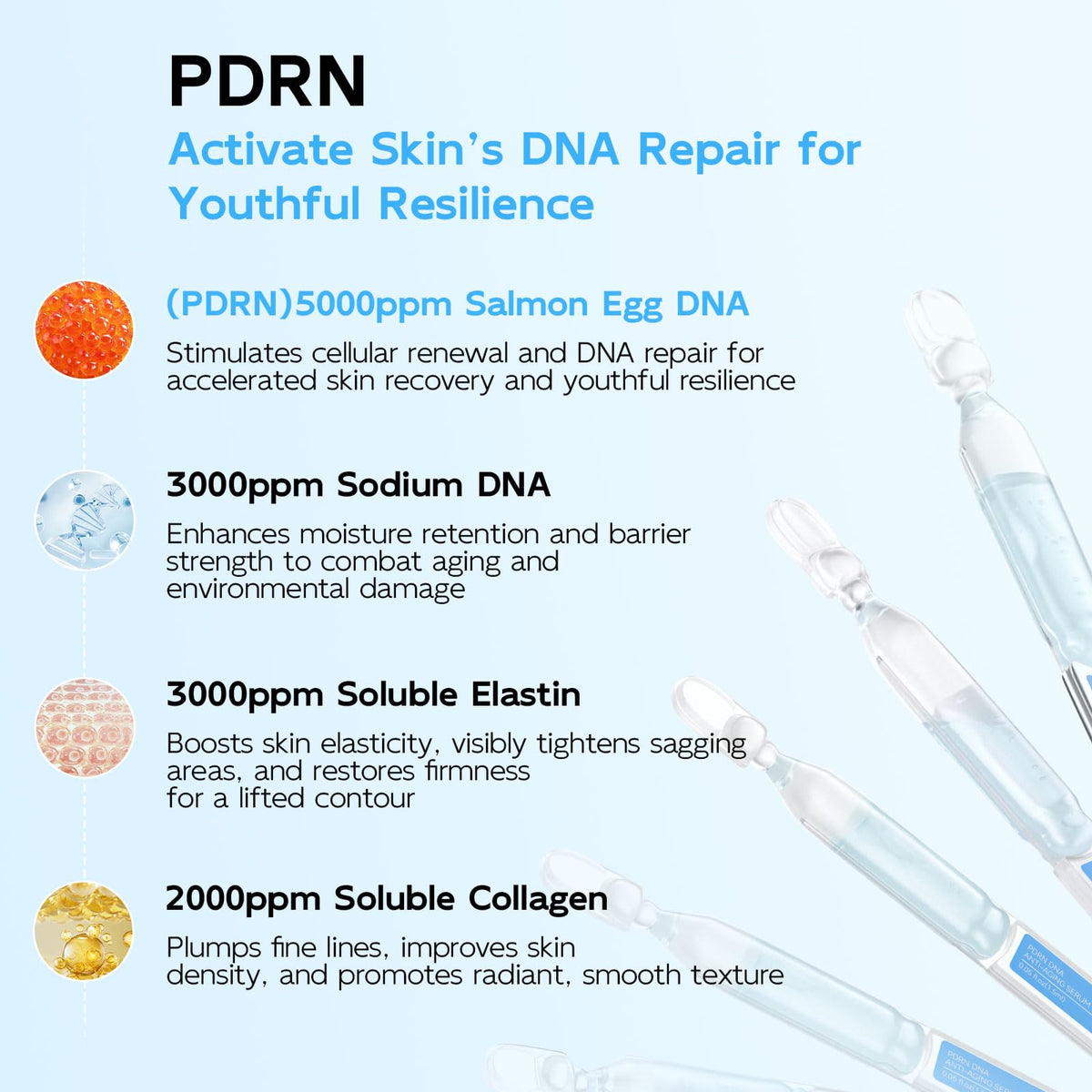 dumie serum texture drop closeup showing lightweight hyaluronic hydration