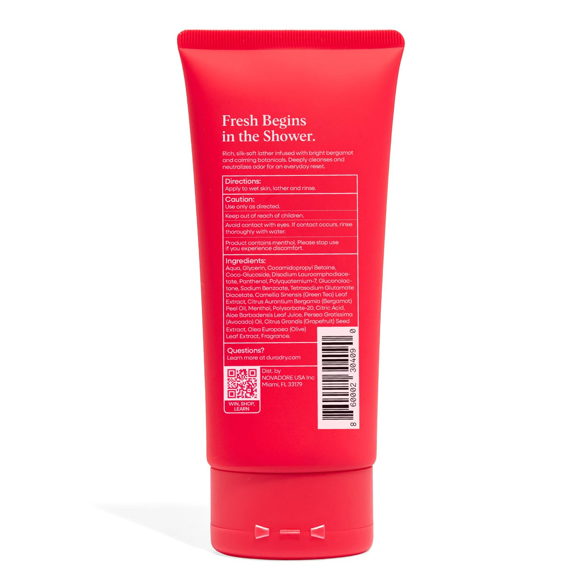 Duradry bottle and pouch staged for travel-ready hygiene convenience