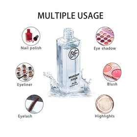 DuralineMakeupFixer dropper dispensing a clear drop for precise mixing benefit