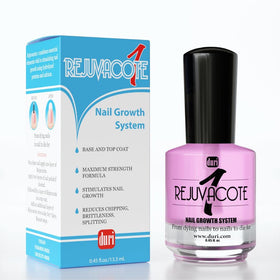 duri brush applying Rejuvacote on nail for strengthened protection
