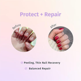 duri application on fingernail illustrating easy, even coverage