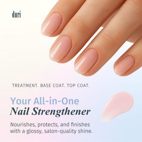 duri Rejuvacote 1 used as top coat over polish extending manicure life