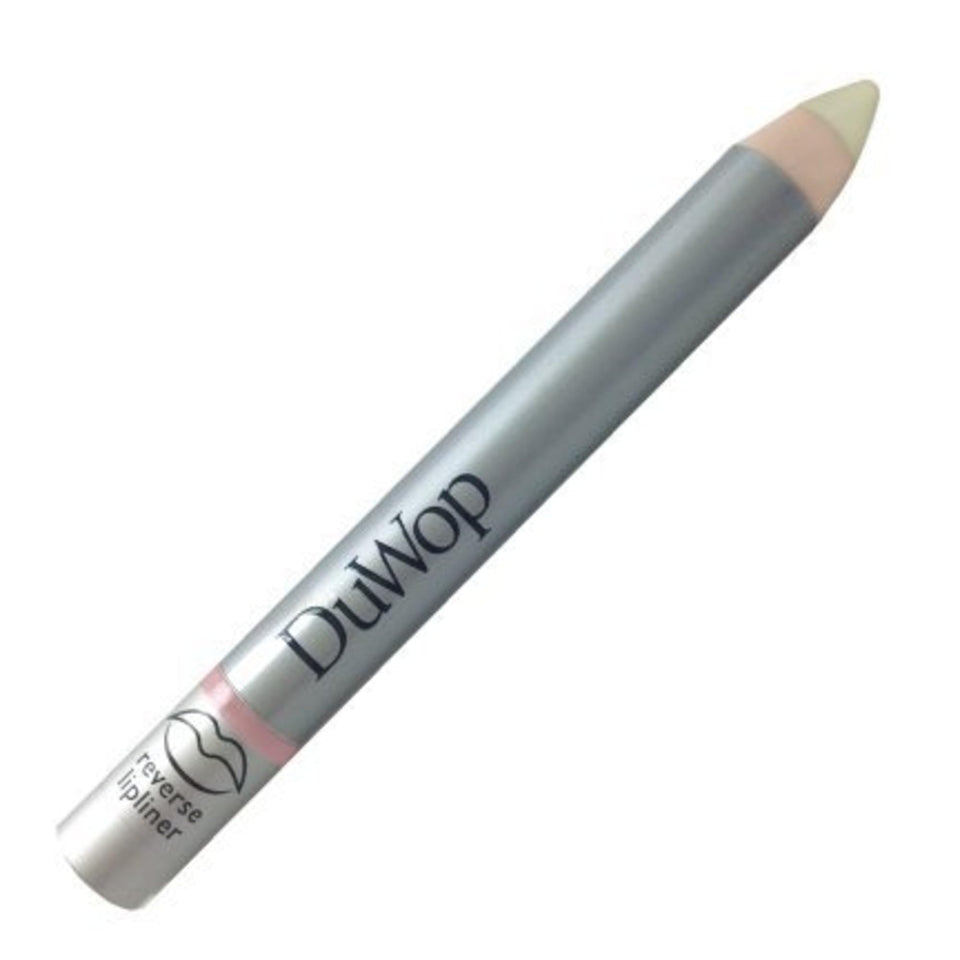 DuWop Reverse Lipliner front packaging showing product and matte benefit